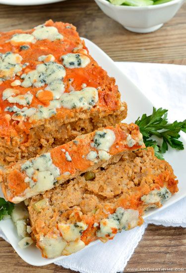 Buffalo Chicken Meatloaf | Mother Thyme