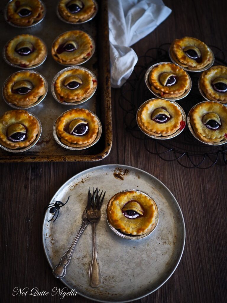 Creepy Eye Pies | Not Quite Nigella