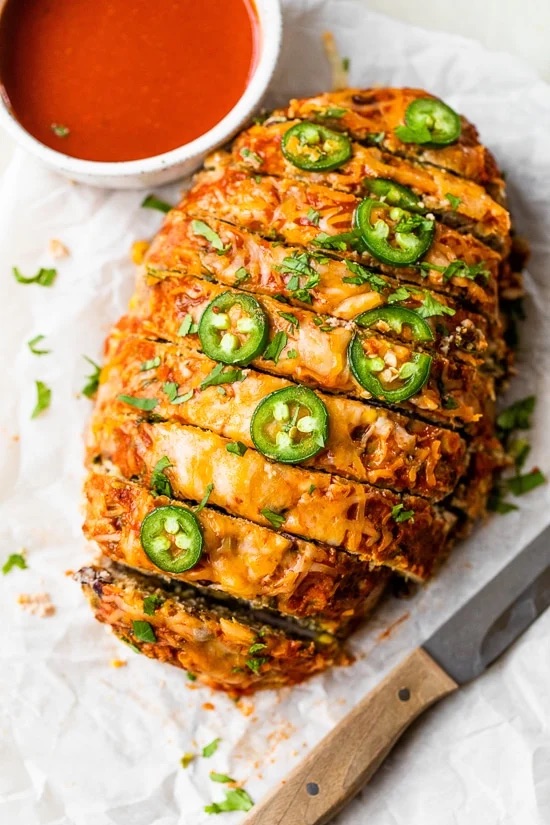 Enchilada Turkey Meatloaf | Skinny Taste