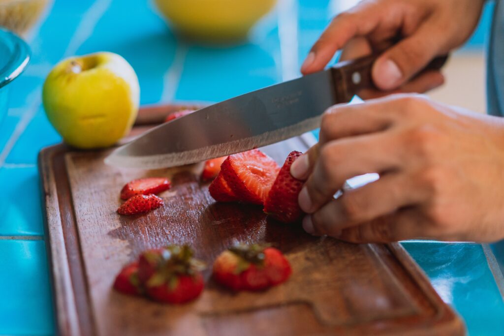 How to Freeze Strawberries in Syrup