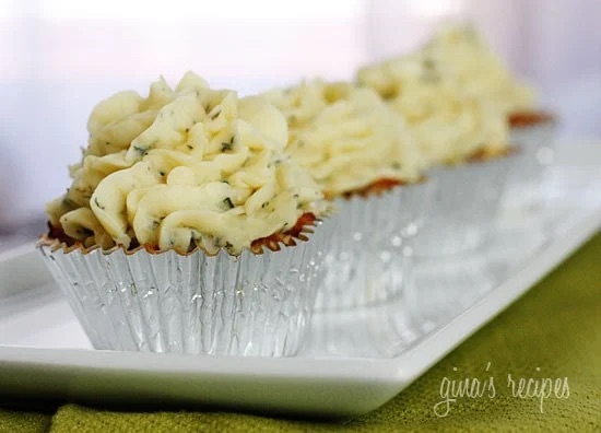 Meatloaf Cupcakes with Mashed Potato Frosting | Skinny Taste