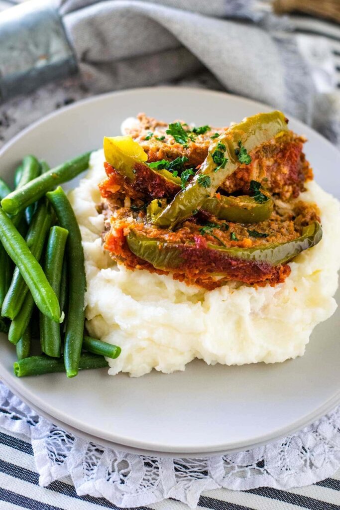 Stuffed Pepper Meatloaf | Soulfully Made