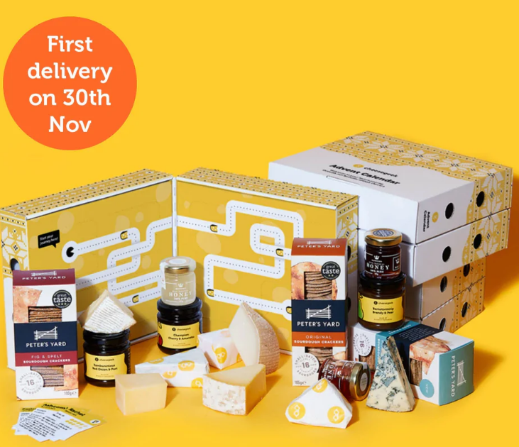 Cheese Advent Calendar by The Cheese Geek