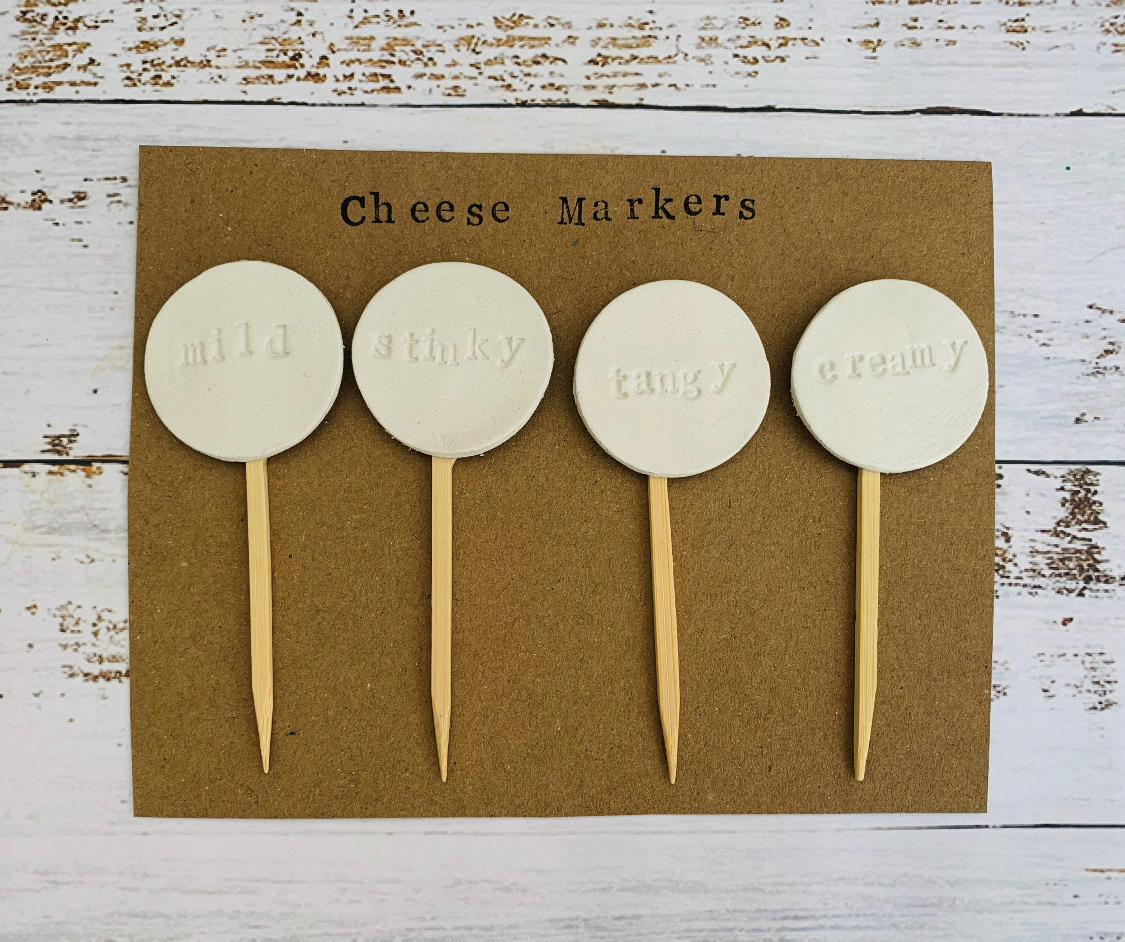 Cheese Clay Markers | Mama Makes It Craft - Etsy