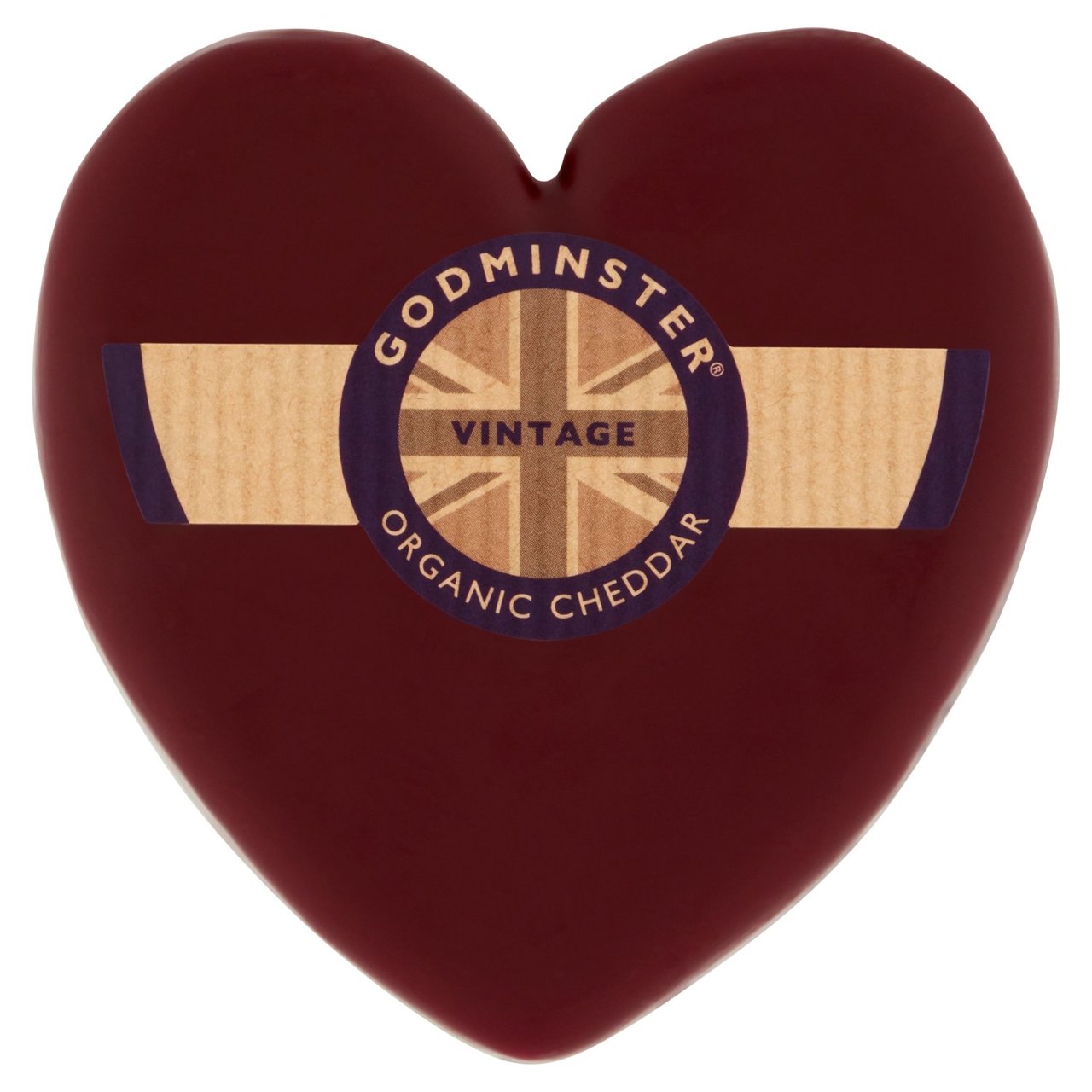 Godminster British Heart-Shaped Vintage Organic Cheddar | Ocado