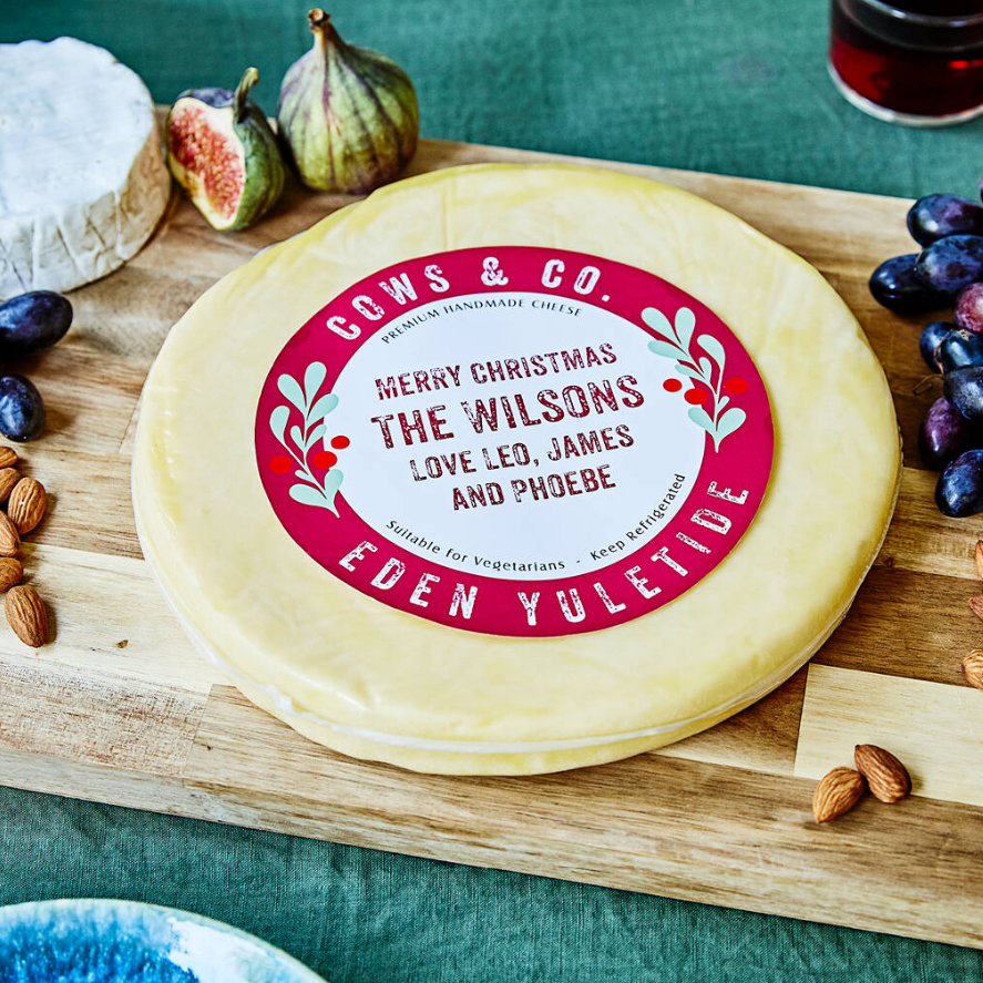 Personalised Cheese Wheel Of Cheese - Not on the High Street