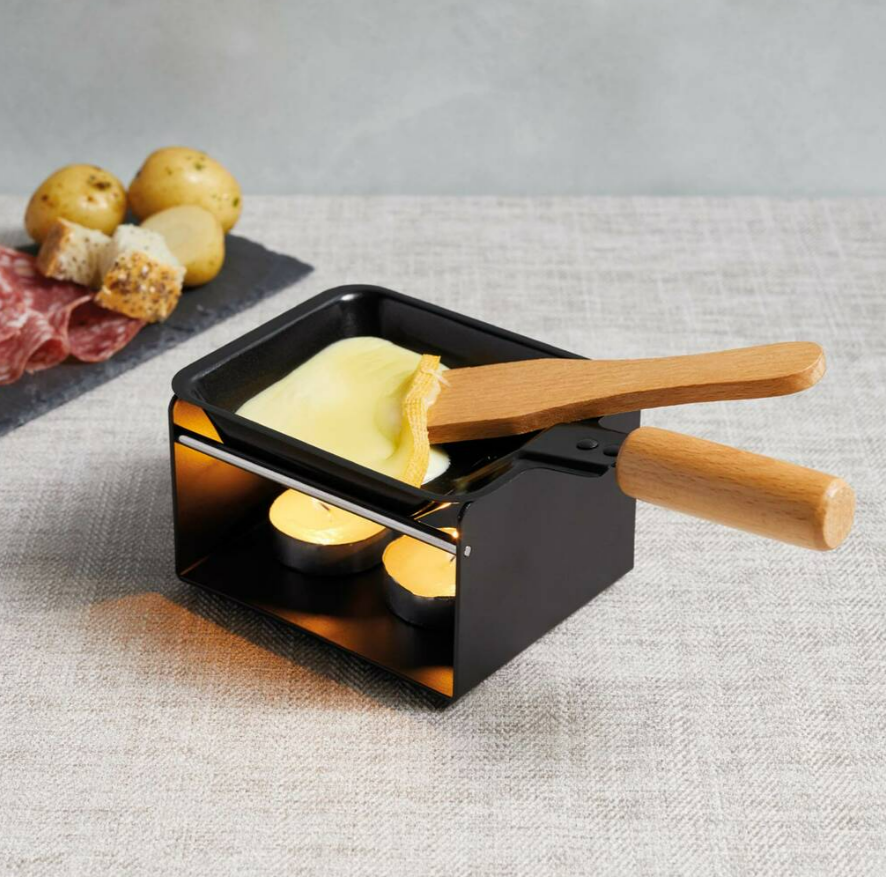 Raclette Pan With Burner Stand - Not on the High Street