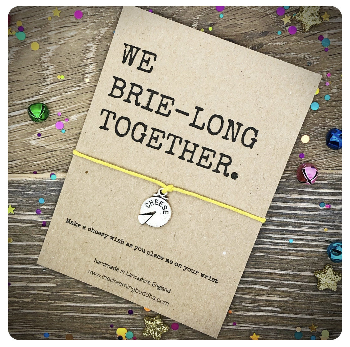 We Brie-Long Together Wish Bracelet | The Dreaming Buddha - Etsy