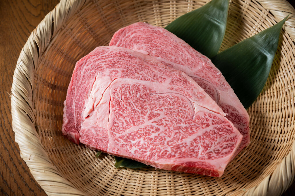 Marbled Wagyu Ribeye Beef Steak