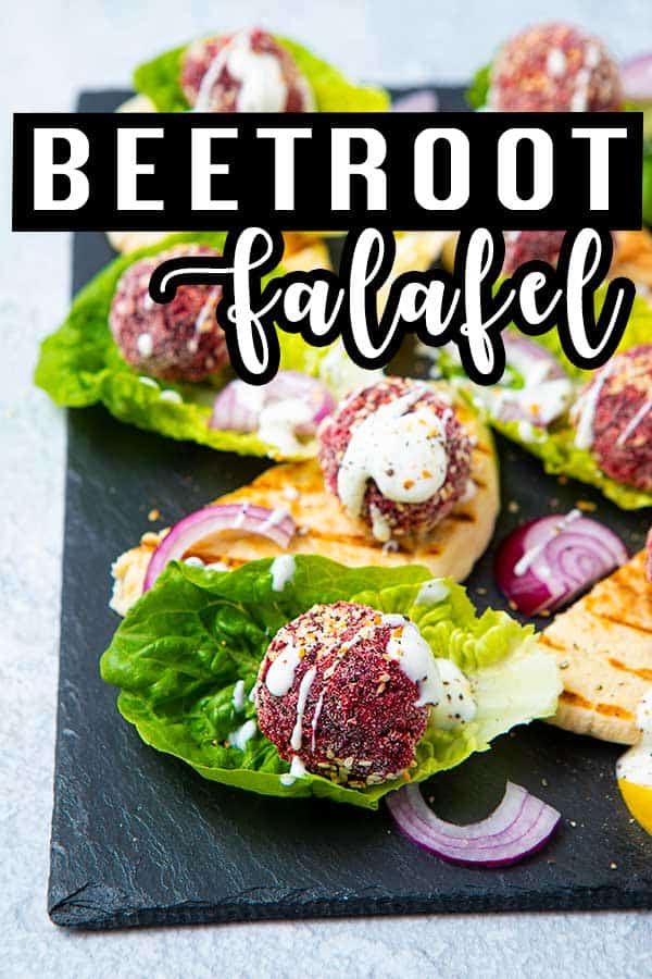 Beetroot Falafel - Greedy Gourmet