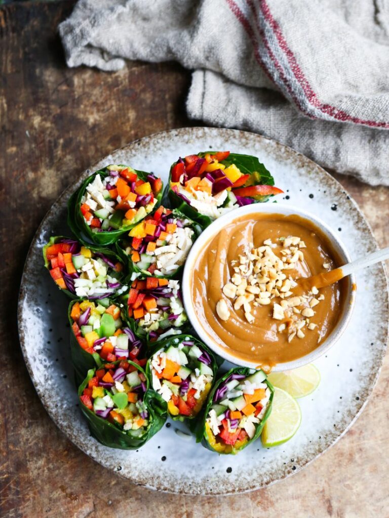 Rainbow Summer Rolls - Vegan Recipe Club