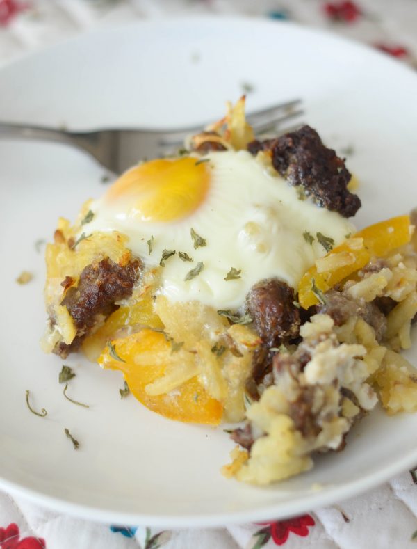 Air Fryer Sausage Breakfast Casserole - Air Fryer Fanatics