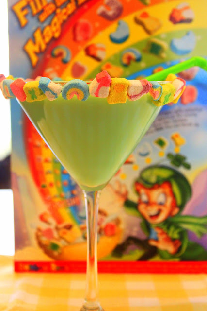 Magically Delicious Martini for St. Patrick’s Day - Elizabeth Doodah