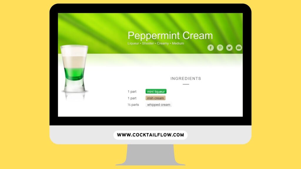 Peppermint Cream - Cocktail Flow