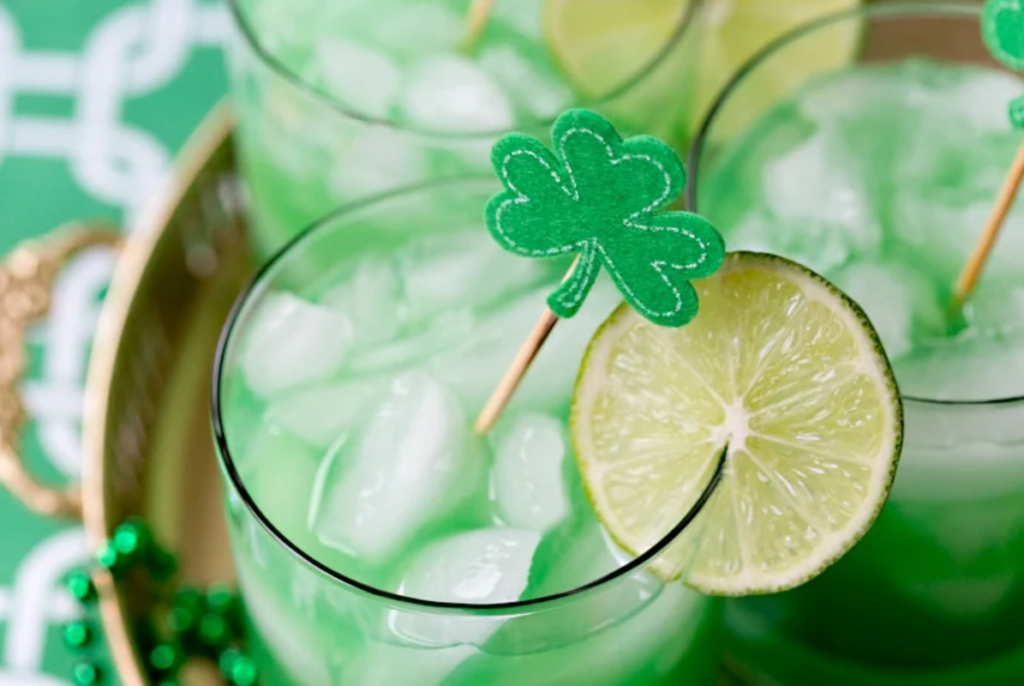 Shamrock Sour Cocktail - Pizzazzerie