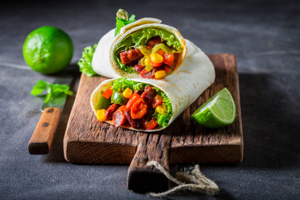 Vegetable Fruit-Based Burrito Ideas