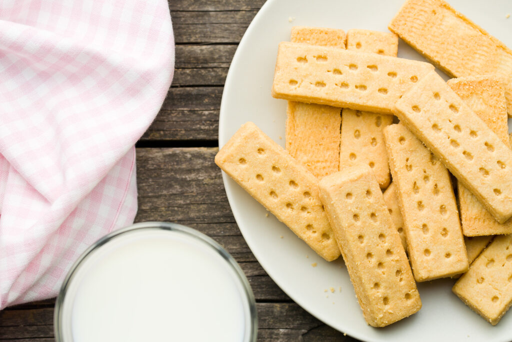 Shortbread with Condensed Milk Treats