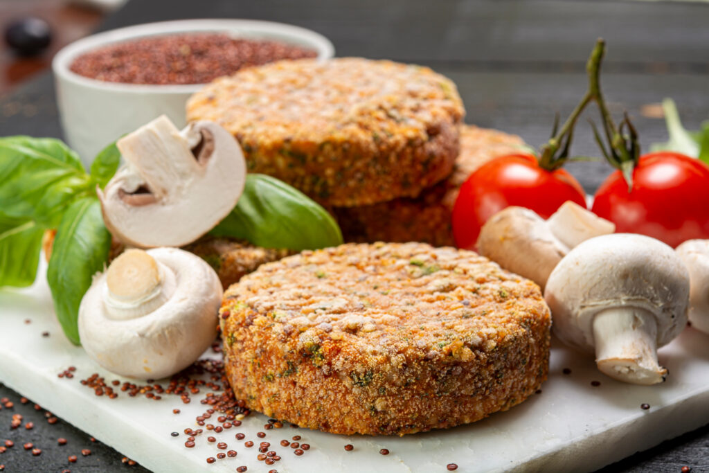 Vegetarian Mushroom Burgers