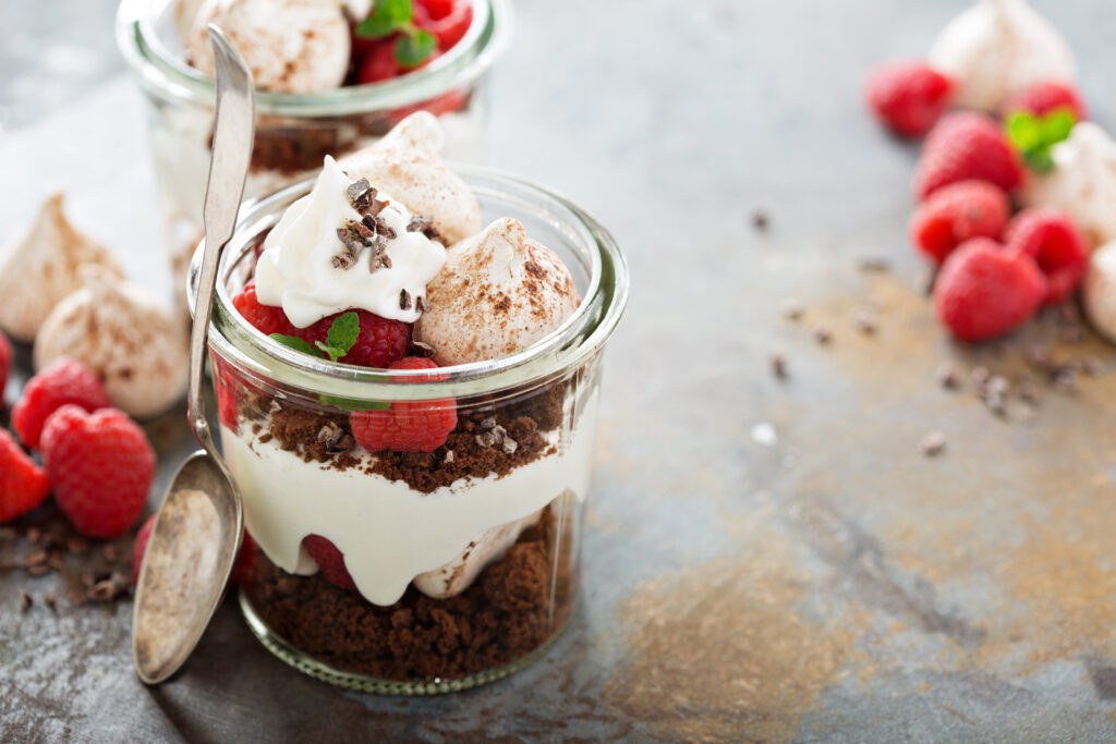 Individual Desserts for a Dinner Party