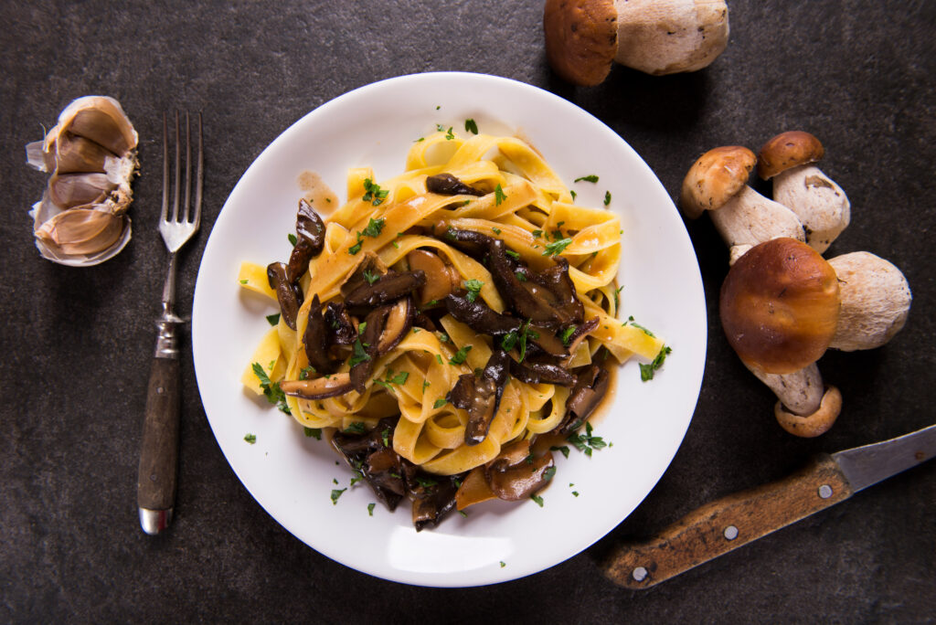 Vegetarian Pasta Recipes with Mushrooms