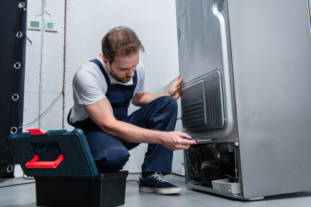 Leaking Compressor Food Freezing Fridge