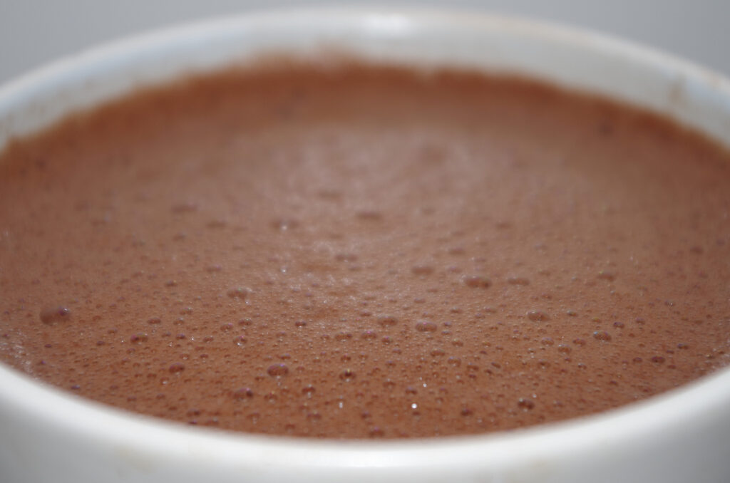 Aldi Choceur Instant Hot Chocolate Drink Bubbles Top