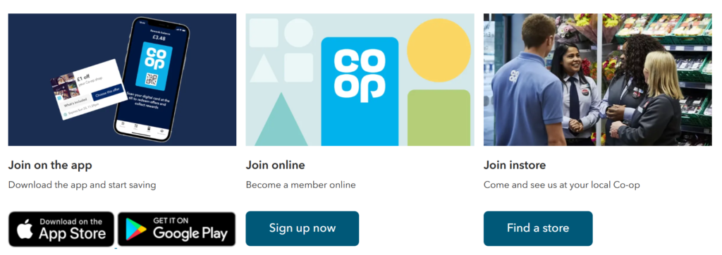 Co-op Membership Join