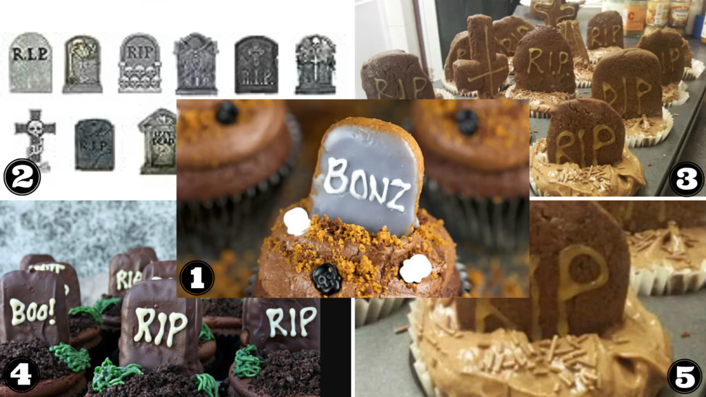 Graveyard Halloween Cupcake Ideas