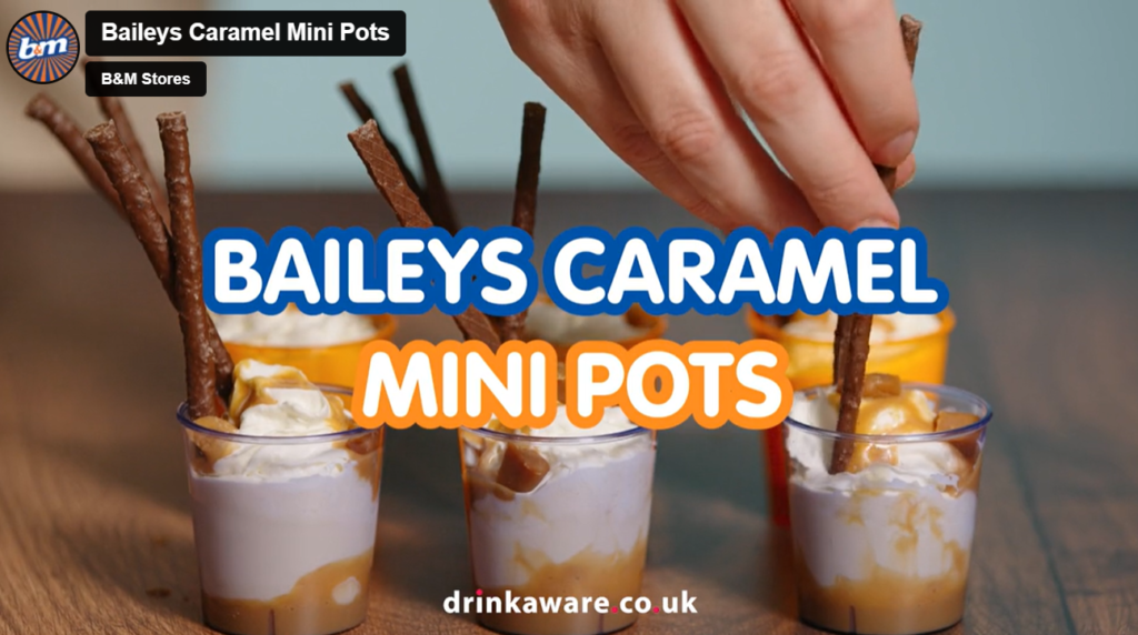 Baileys Caramel Mini Pots by B&M