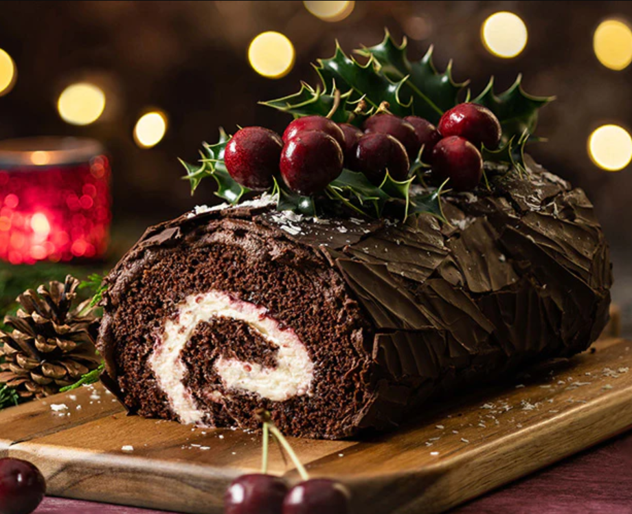 Black Forest Yule Log by Whitworths Sugar