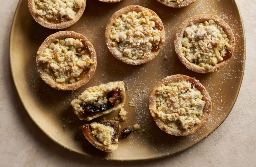 Cardamon Crumble Mince Pies by Benjamina Ebuehi Waitrose