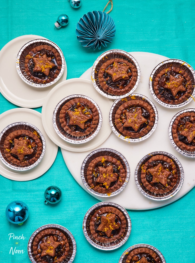 Chocolate Orange Mince Pies by Pinch of Nom