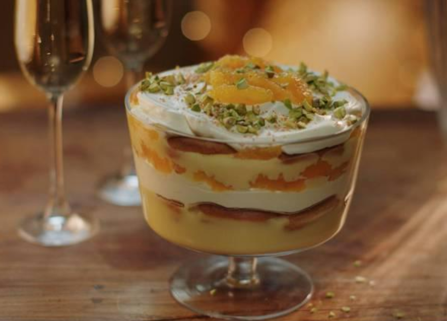 Clementine and Prosecco Trifle by Sainsbury's