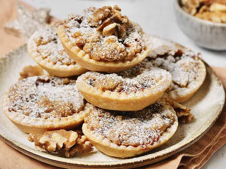 Clementine and Walnut Mince Pies by Saga