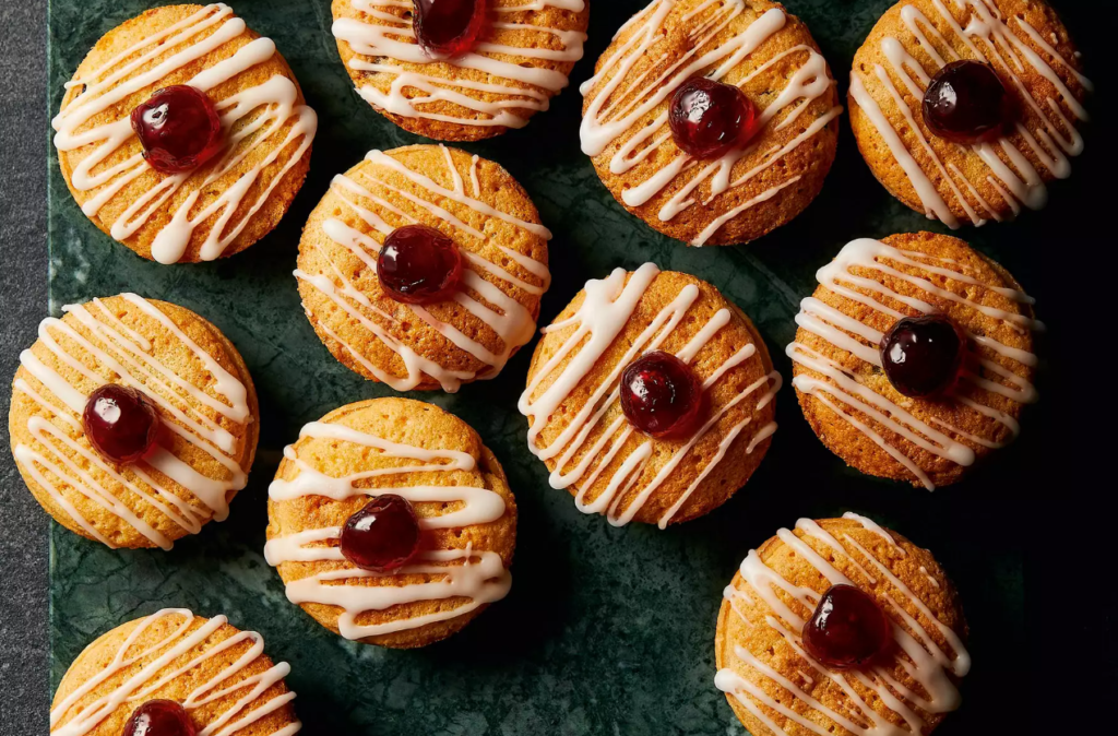 Double Cherry Bakewell Mince Pies by Waitrose