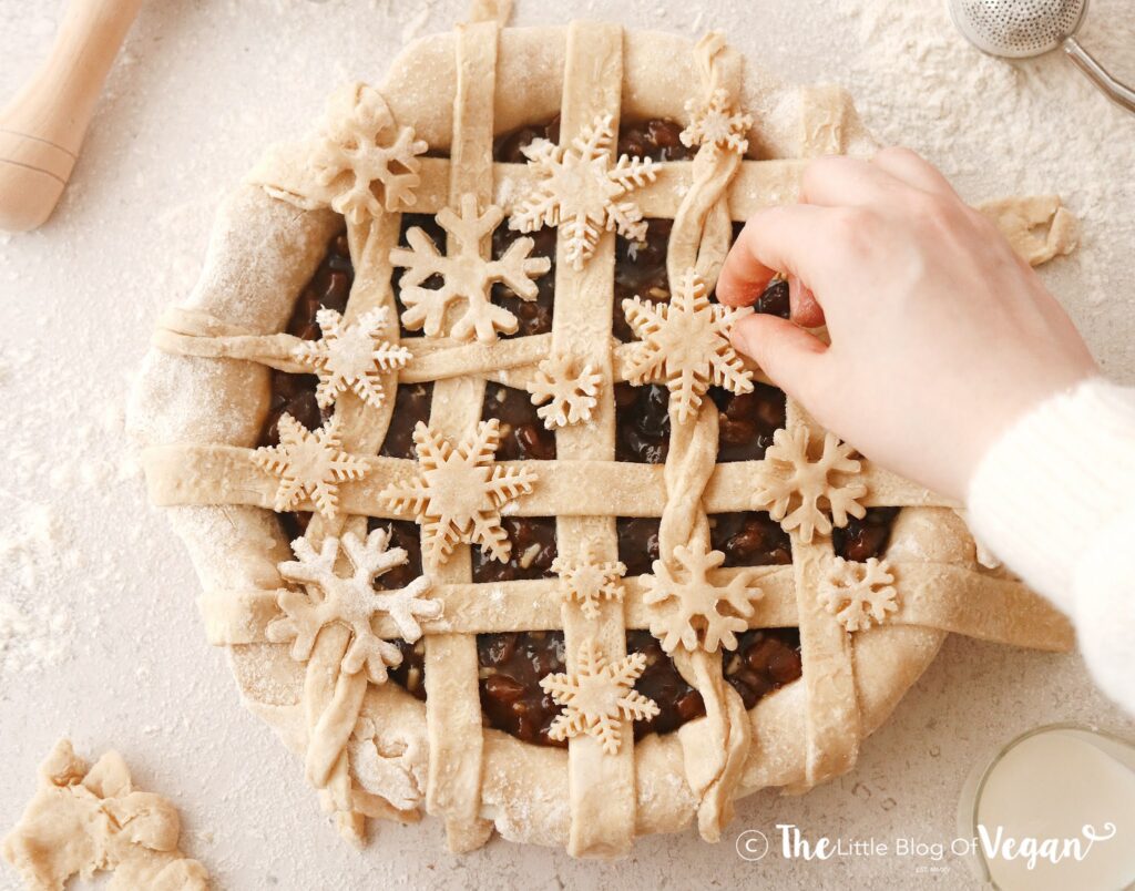 Giant Vegan Mince Pie by The Little Blog of Vegan