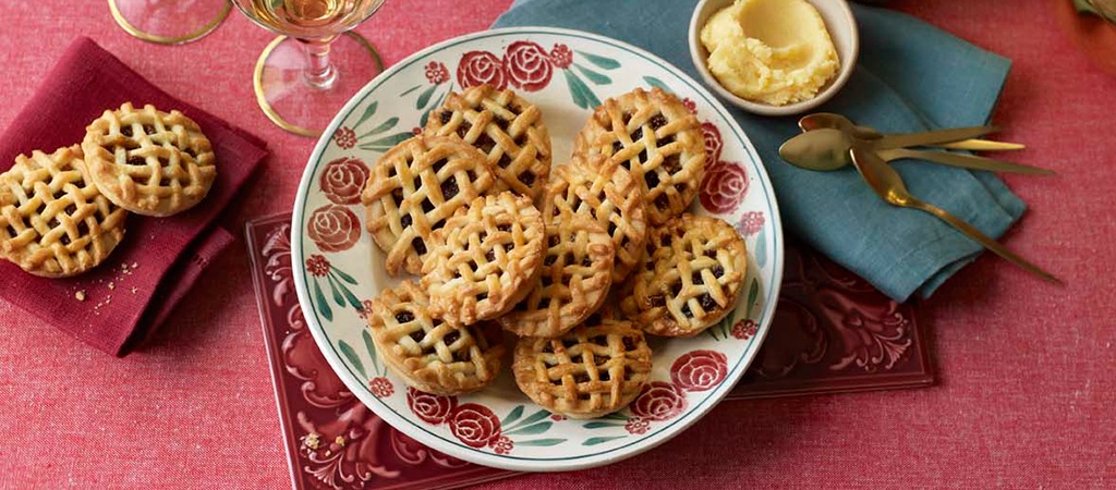 Lattice-Top Mince Pies by Prue Leith GBBO