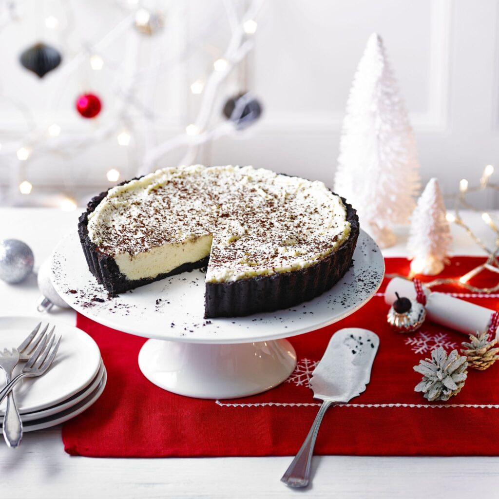 No-Bake Irish Cream and White Chocolate Tart by Good Housekeeping UK