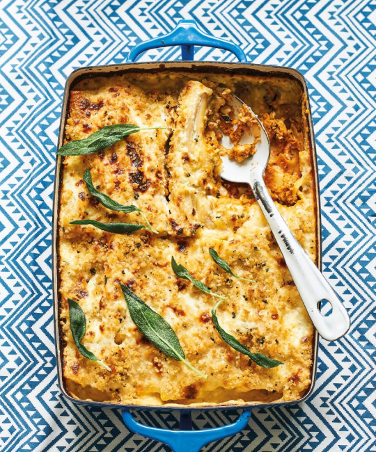 Pumpkin and Chestnut Cannelloni by Great British Food Awards