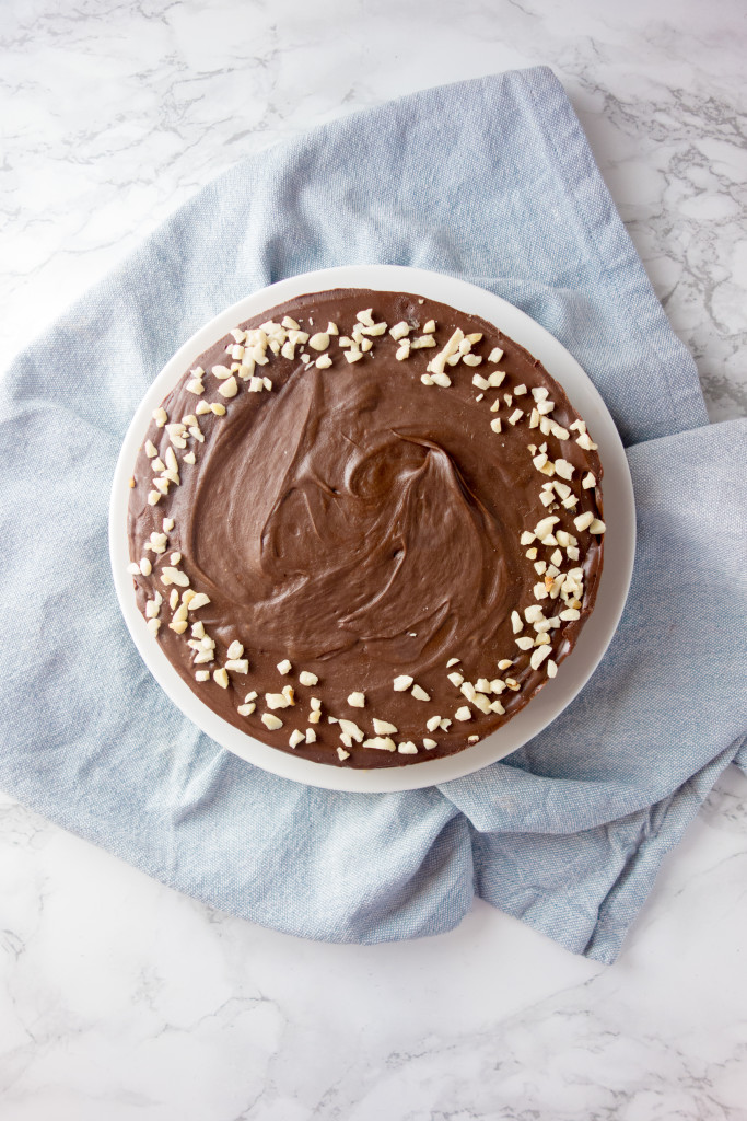 Chocolate Hazelnut Torte with Baileys by A Dash of Ginger