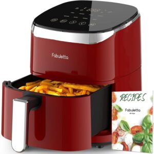 Fabuletta 4L Compact Air Fryer Burgandy