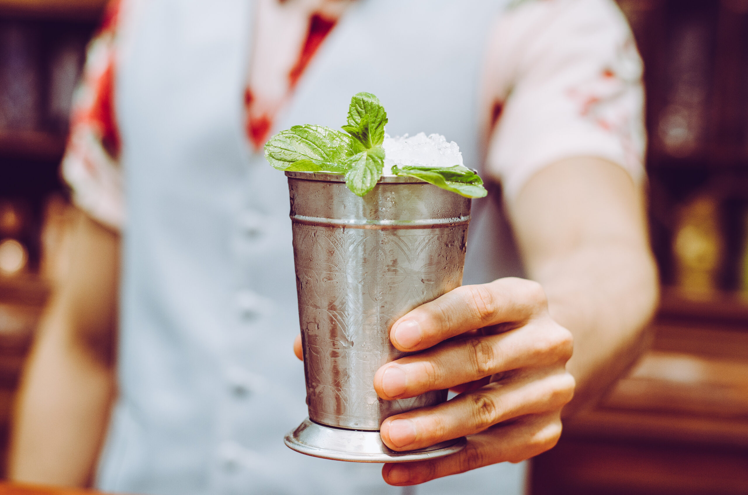 Blueberry Mint Julep Mocktail Recipe