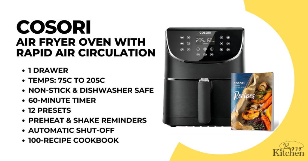 COSORI Air Fryer Oven with Rapid Air Circulation