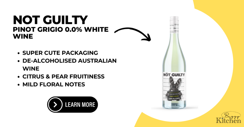 Not Guilty Pinot Grigio 0.0% (White Wine)