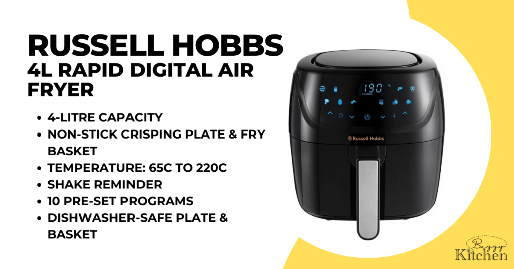 Russell Hobbs 4L Rapid Digital Air Fryer