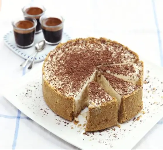 Frozen Cheesecake with Baileys and Chocolate by BBC Good Food