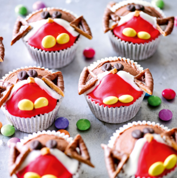 Chocolate Robin Cupcakes by Waitrose