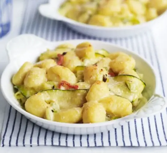 Gnocchi with Courgette, Mascarpone, and Spring Onions By BBC Good Food