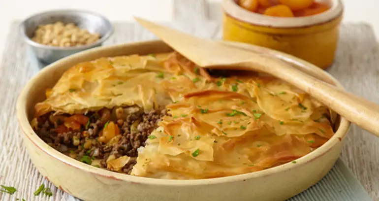 Spiced Moroccan Lamb Filo Pie By Jus-Rol UK