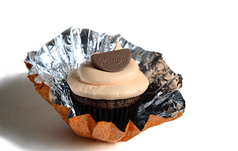 Terry’s Chocolate Orange Cupcakes by Baking with Granny